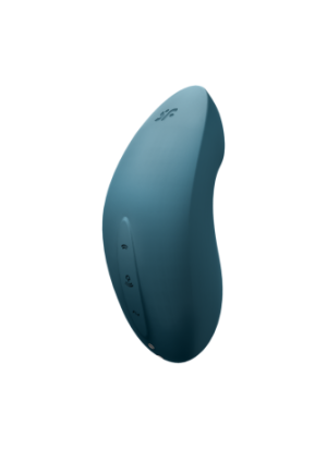Stimulateur clitoridien par air pulsé et vibration bleu USB Vulva Lover 2 Satisfyer - CC597826